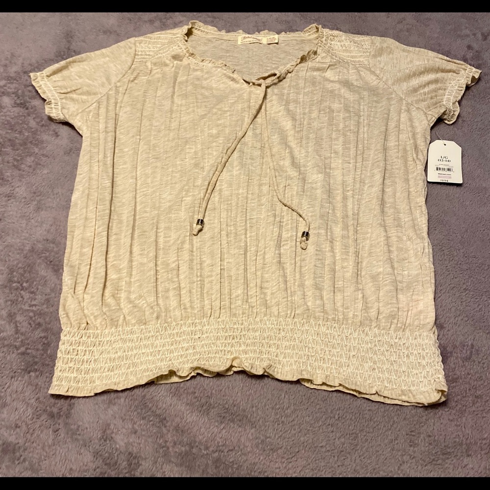 Cream BLOUSE